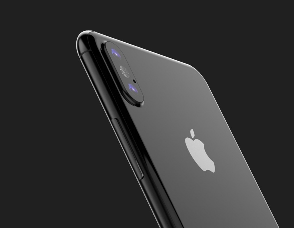 iPhone8可能就長這樣了：全面屏與豎向雙攝像頭-鋒巢網(wǎng)