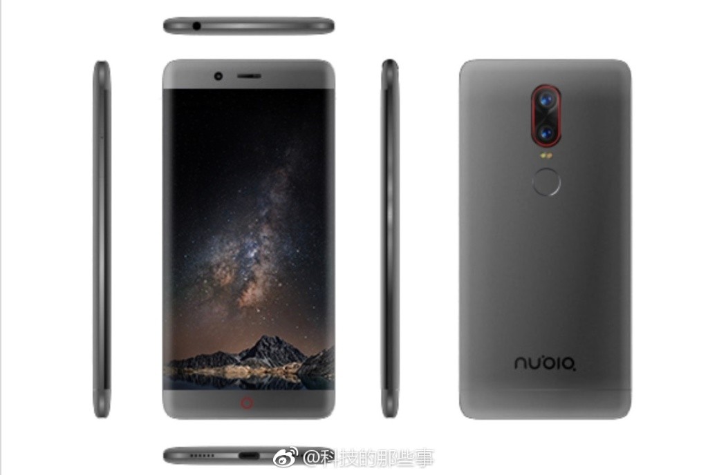 曲面屏+無邊框顏值逆天 8GB內(nèi)存努比亞Z17曝光-鋒巢網(wǎng)