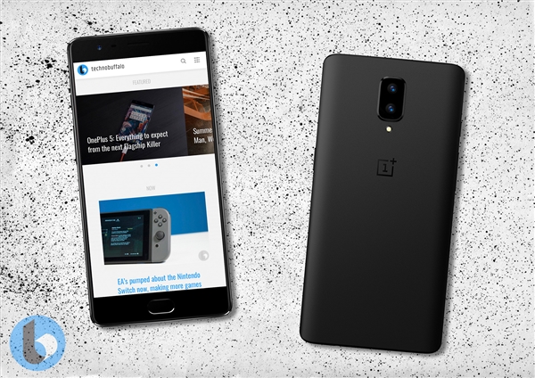 首款8GB內(nèi)存+驍龍835 一加手機(jī)5渲染圖曝光-鋒巢網(wǎng)