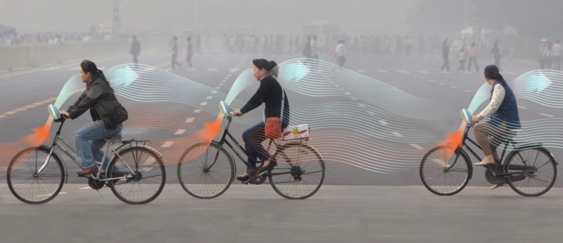 設(shè)計(jì)師提出打造霧霾凈化單車：解決中國(guó)空氣污染問題-鋒巢網(wǎng)
