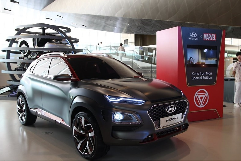 現(xiàn)代與漫威聯(lián)盟打造特別版車型：“鋼鐵俠”來了，你 能把持住嗎？-鋒巢網(wǎng)