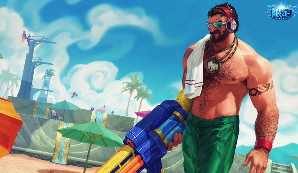 LOL暑期泳池派對(duì)大降價(jià)，菲歐娜泳池派對(duì)限時(shí)開放。-鋒巢網(wǎng)