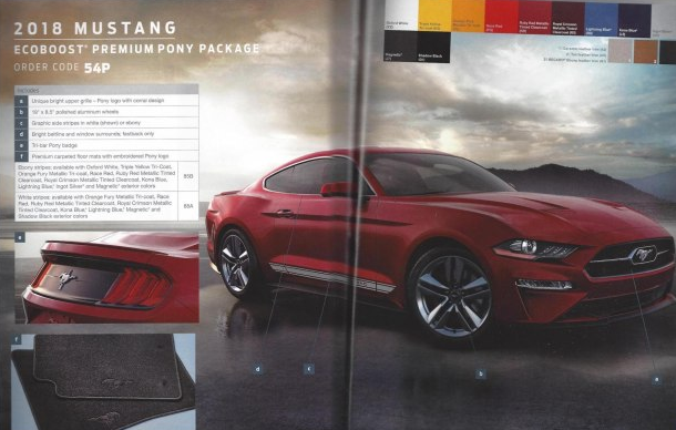 任性隨心配：福特Mustang推出多種可選包供選，將于2018年上市-鋒巢網(wǎng)