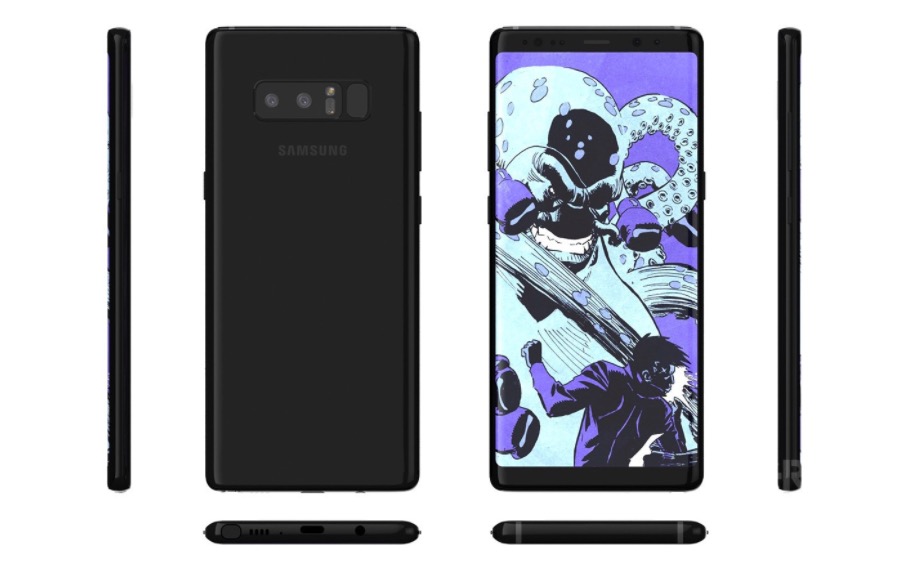 爆炸門散去后 三星Galaxy Note 8最清晰硬照曝光-鋒巢網(wǎng)