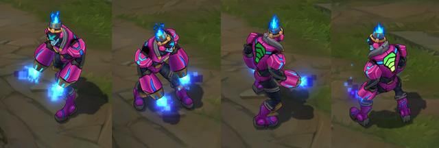 LOL測試服曝光大量新皮膚，特效爆炸??！-鋒巢網(wǎng)