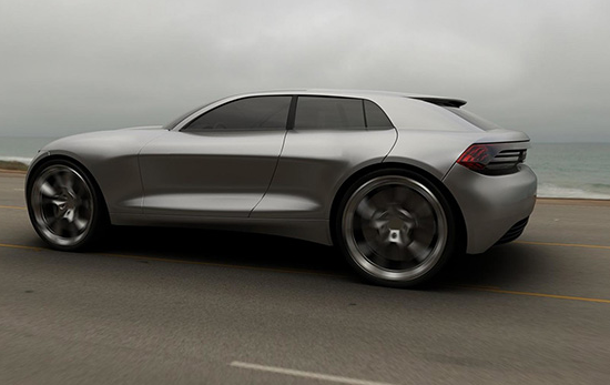 奧迪Q4假想圖曝光：一般人欣賞不了的美...-鋒巢網(wǎng)