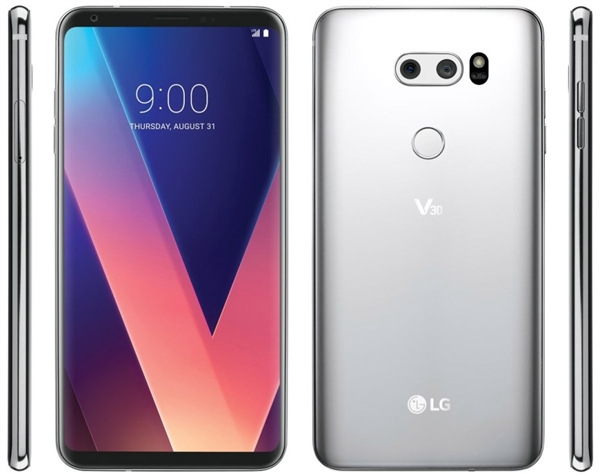 LG V30正式發(fā)布：最大光圈+全面屏設計對壘三星Galaxy Note 8-鋒巢網