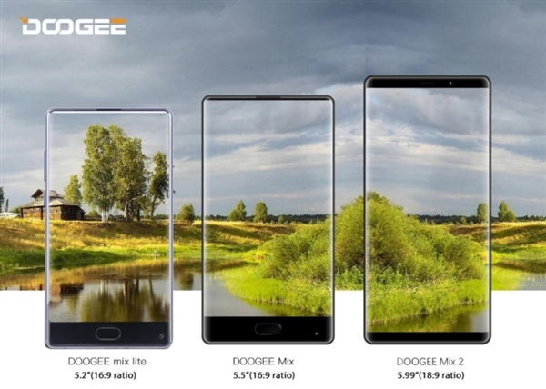 剛發(fā)布就被學(xué)習(xí) DOOGEE推出雙攝“高仿”版MIX 2-鋒巢網(wǎng)