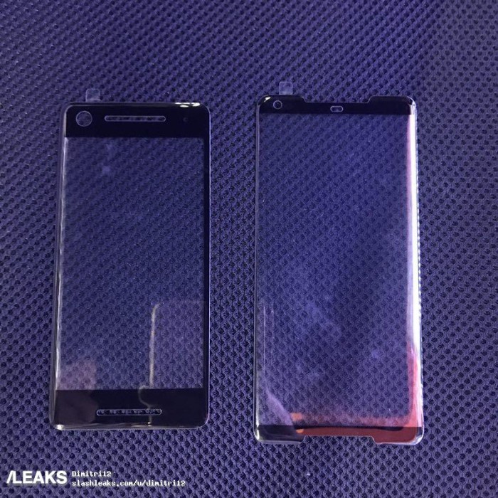 谷歌Pixel 2代系列正面玻璃諜照曝光 高屏占比機型也有“劉海兒”？-鋒巢網(wǎng)