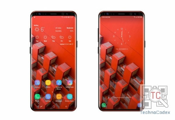 三星Galaxy S9渲染圖曝光 下巴更窄或?qū)⑴鋫涿娌孔R別-鋒巢網(wǎng)