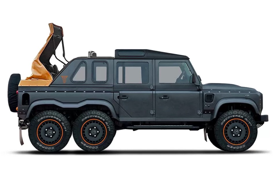 Kahn Design最新改裝 Defender：Flying Huntsman 6x6 Soft Top 越野車-鋒巢網(wǎng)