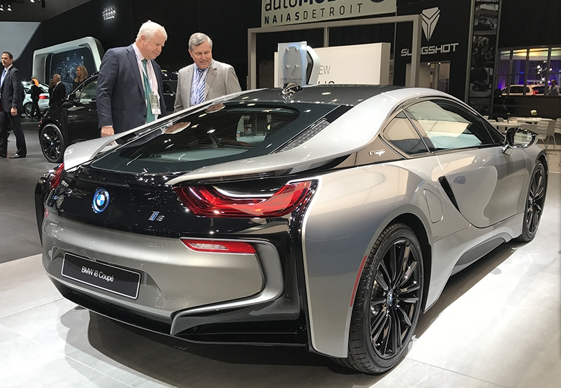 經(jīng)典的延續(xù)：新款寶馬i8 Coupe亮相北美車(chē)展-鋒巢網(wǎng)