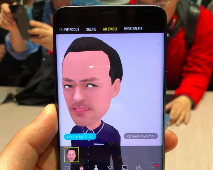 三星新機(jī)Galaxy S9 AR新技術(shù)：表情有點滲人-鋒巢網(wǎng)