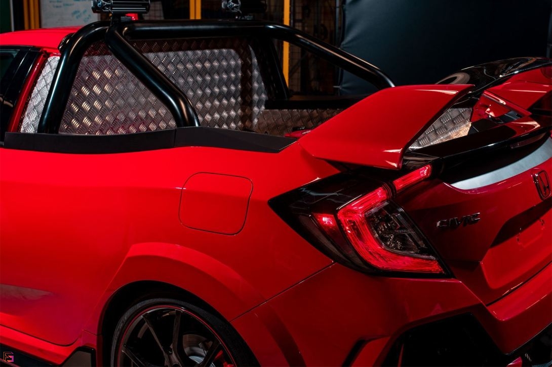 改裝大佬  思域變種小卡車-鋒巢網(wǎng)