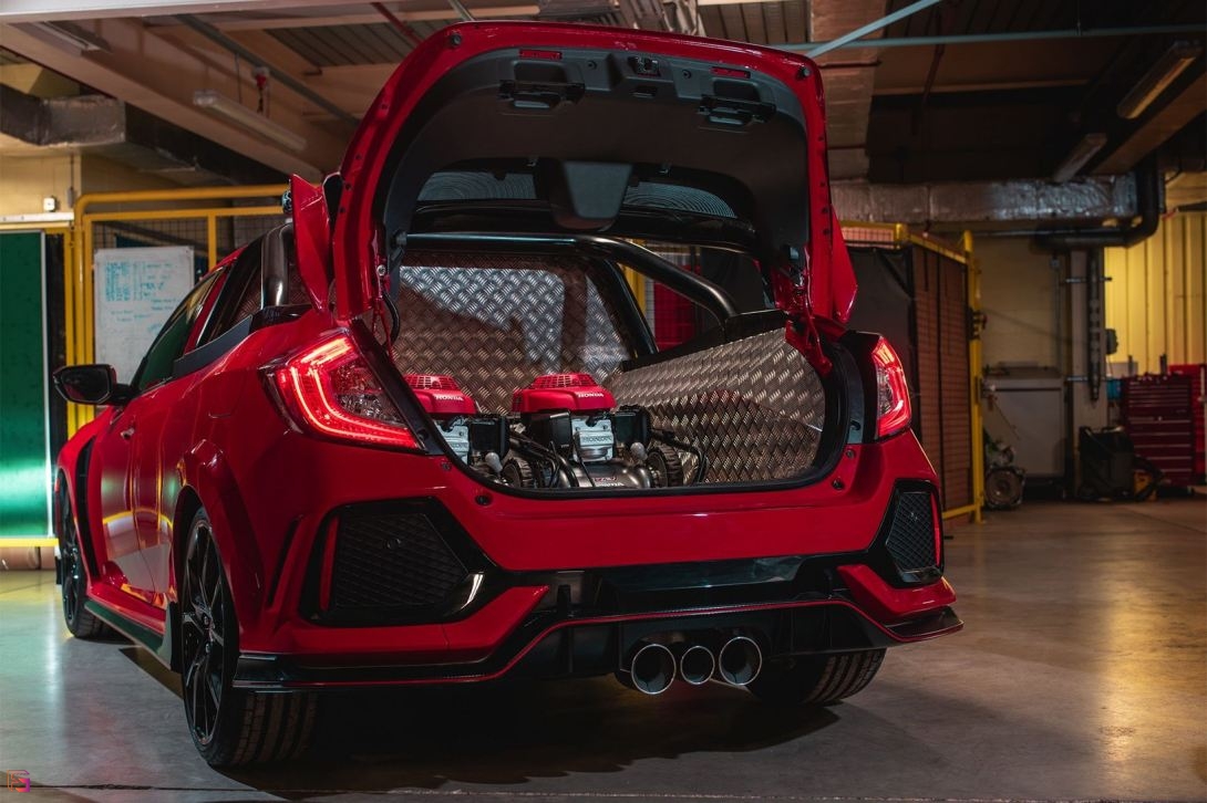 改裝大佬  思域變種小卡車-鋒巢網(wǎng)