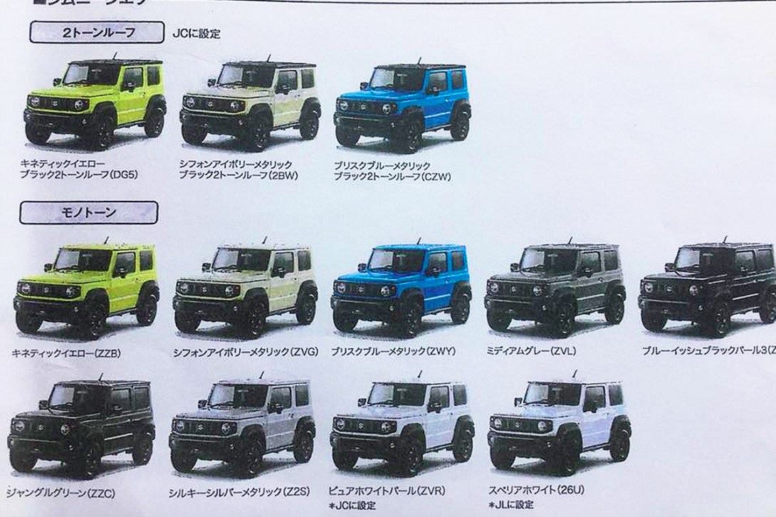 迷你 G-Class！SUZUKI JIMNY 系列發(fā)售，買什么色好？-鋒巢網(wǎng)