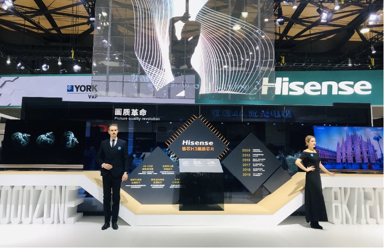 “信芯”掀起畫質(zhì)革命，海信春季新品亮相AWE-鋒巢網(wǎng)