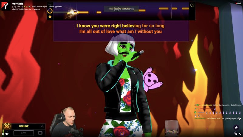 Twitch的第一款視頻游戲是一款免費(fèi)的卡拉ok游戲-鋒巢網(wǎng)