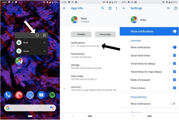 如何關(guān)閉谷歌地圖的許多通知-鋒巢網(wǎng)