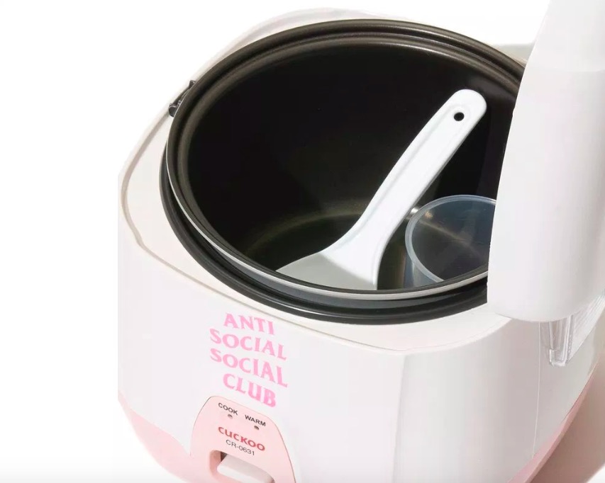 Anti Social Social Club x Cuckoo 聯(lián)名家用電飯煲-鋒巢網(wǎng)