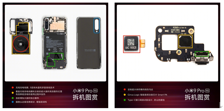 小米9 Pro 5G官方拆解 3699元開售-鋒巢網(wǎng)