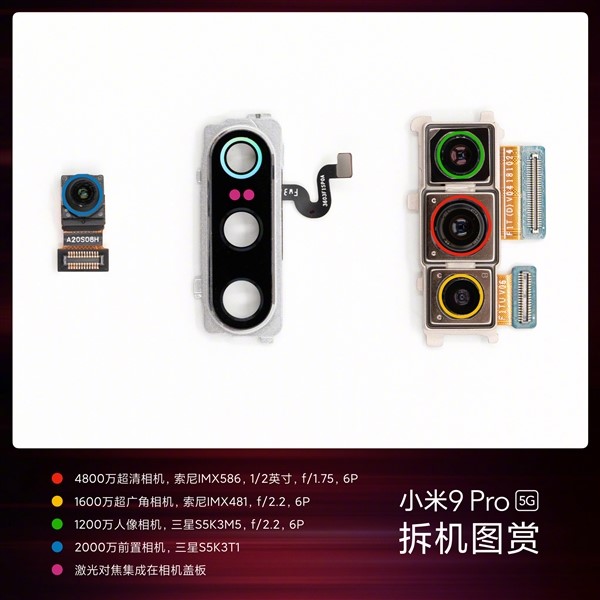 小米9 Pro 5G官方拆解 3699元開售-鋒巢網(wǎng)