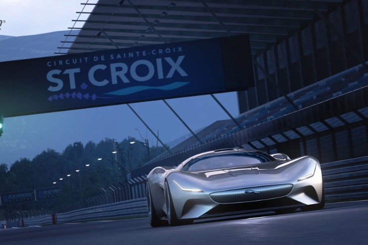 捷豹新推出的漂亮的電動(dòng)超級(jí)跑車將只出現(xiàn)在Gran Turismo上-鋒巢網(wǎng)