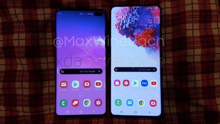 最新的Galaxy S20 Plus顯示120Hz的顯示屏，沒有耳機(jī)插孔-鋒巢網(wǎng)