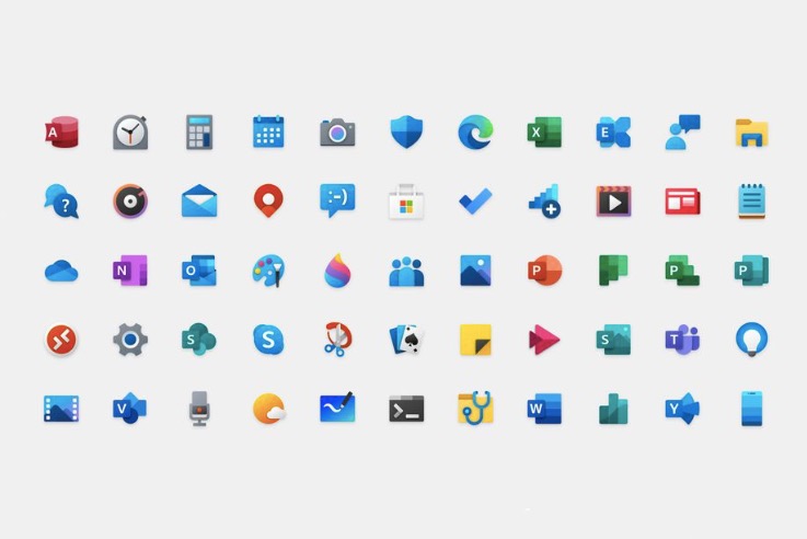 這就是微軟如何設(shè)計(jì)其新的彩色Windows 10圖標(biāo)-鋒巢網(wǎng)