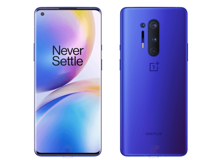 泄露OnePlus 8 Pro渲染揭示新的“深藍(lán)色”完成-鋒巢網(wǎng)