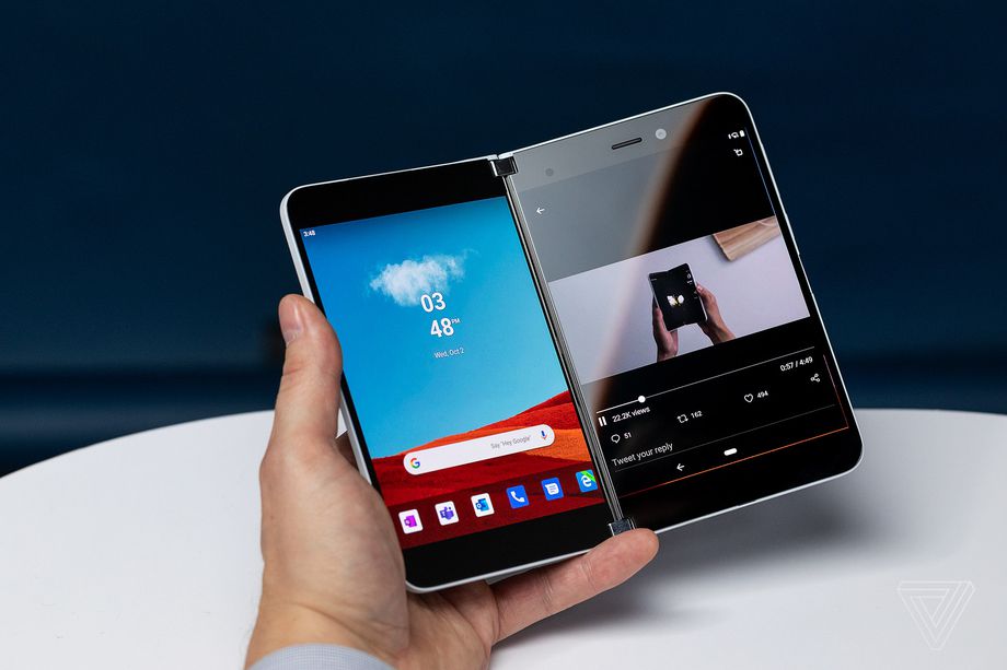 微軟的Surface Duo看起來已經(jīng)準(zhǔn)備好發(fā)布了-鋒巢網(wǎng)