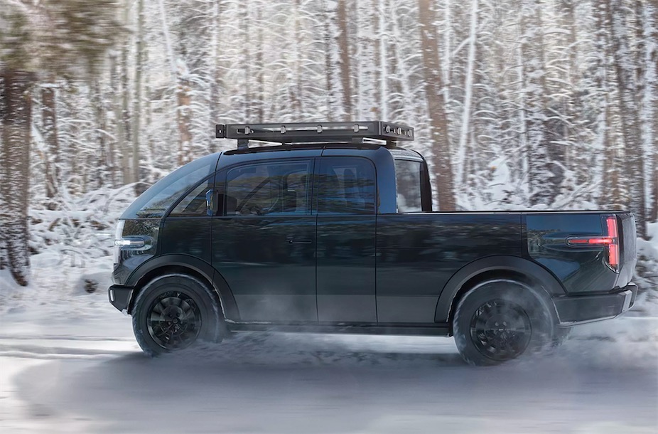 Canoo創(chuàng)造了一輛未來(lái)電動(dòng)皮卡-鋒巢網(wǎng)