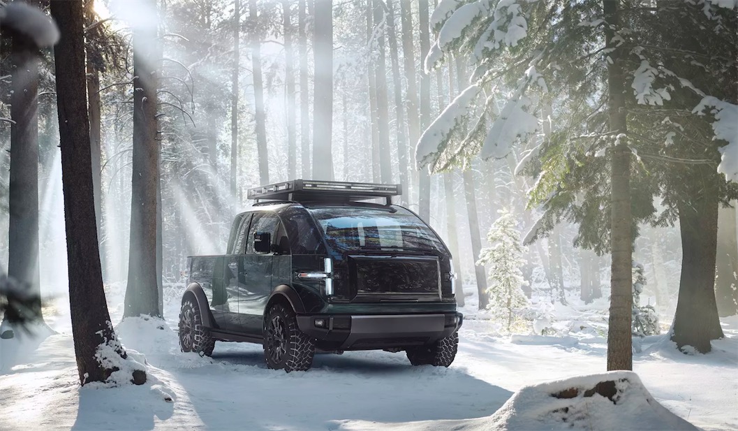 Canoo創(chuàng)造了一輛未來(lái)電動(dòng)皮卡-鋒巢網(wǎng)