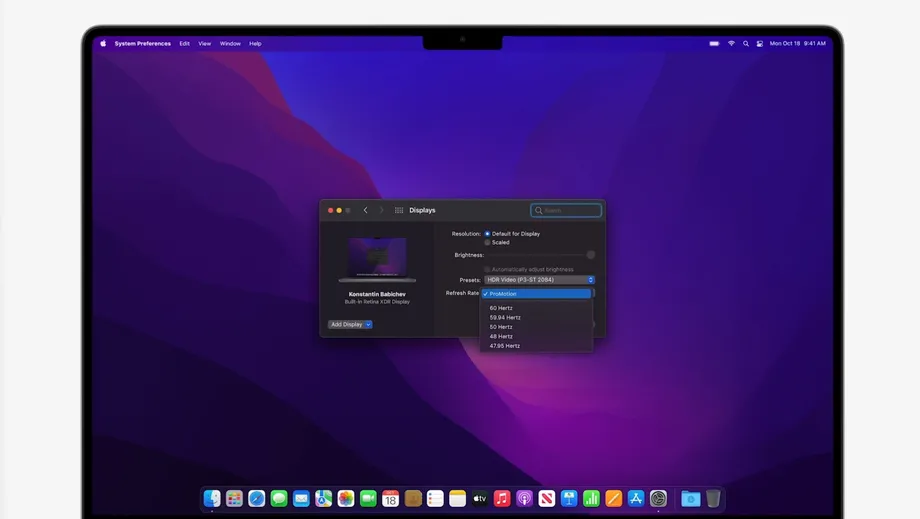 蘋(píng)果新款M1 MacBook pro是首款配備120Hz LED刷新屏的迷你MacBook pro-鋒巢網(wǎng)