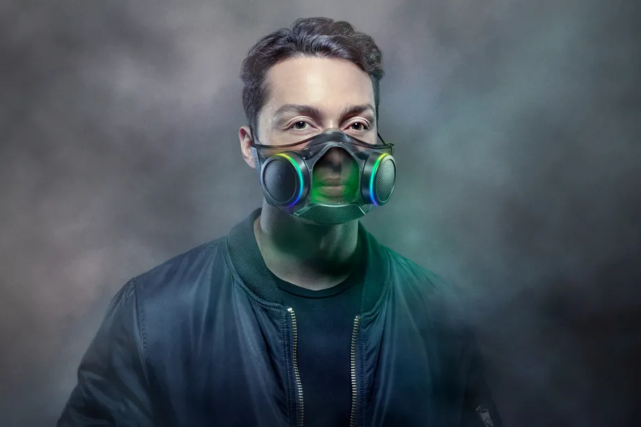 Razer的未來派Zephyr面具今天上市，起價(jià)99.99美元-鋒巢網(wǎng)